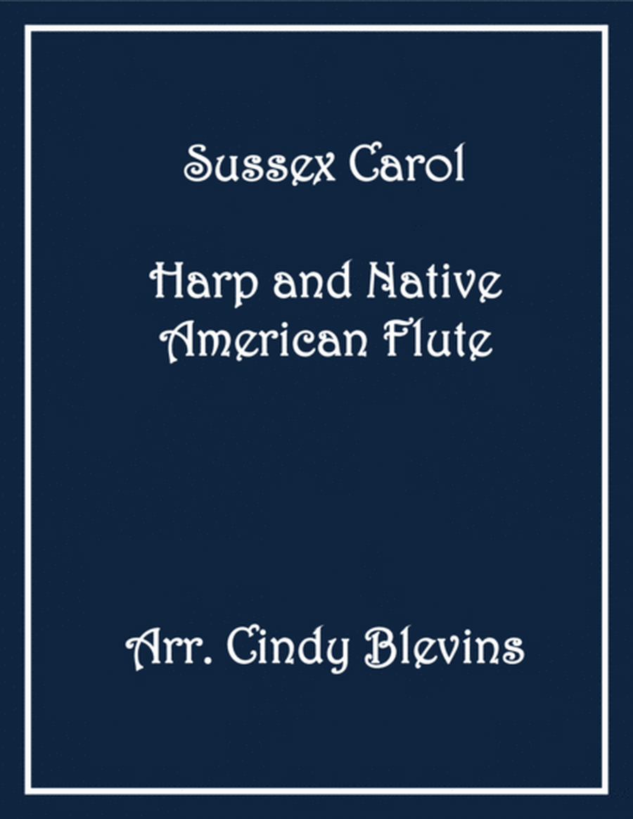 Sussex Carol, for Harp and Native American Flute image number null