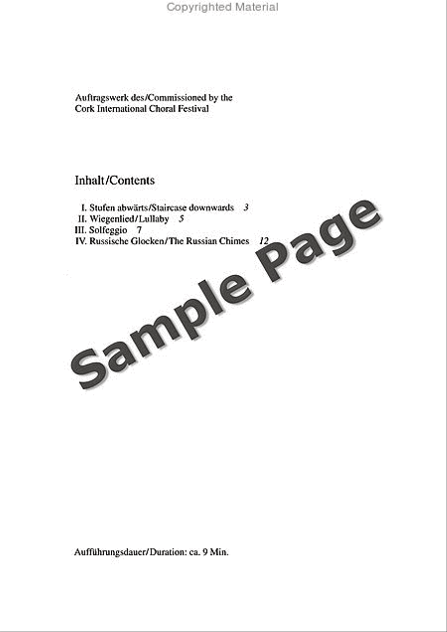 Concertino Concertino Mixed Choir scores gallery preview page 3