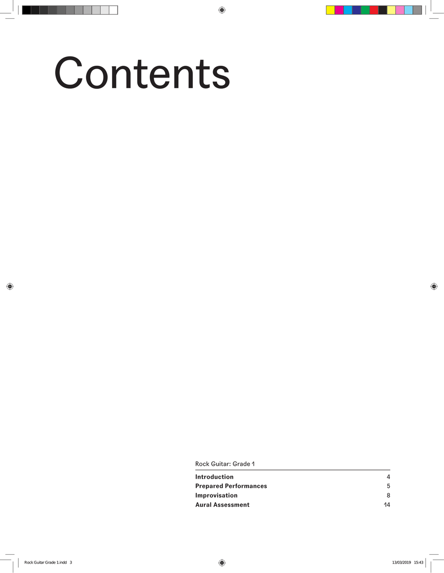 LCME Rock Guitar Handbook 2019 - Grade 1 Electric Guitar scores gallery preview page 3