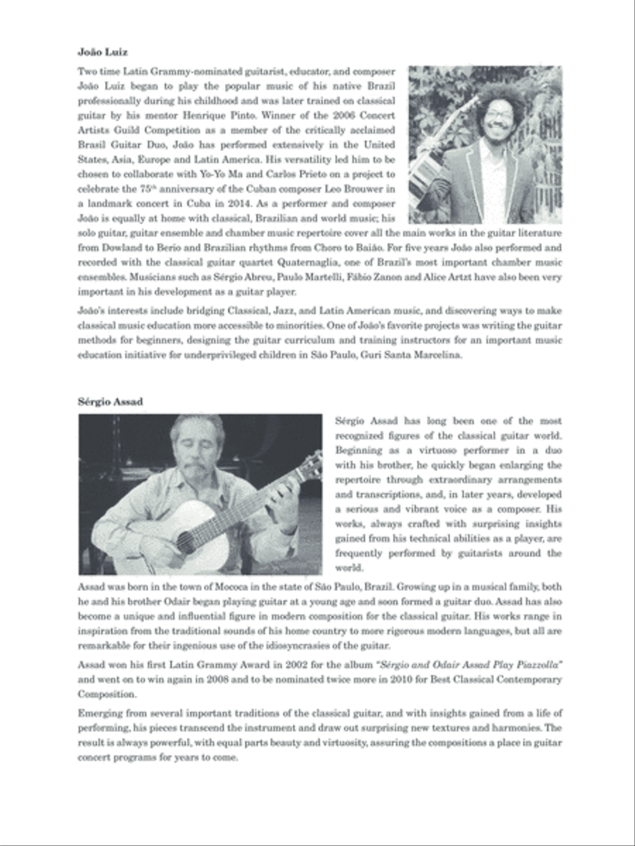 GFA Spotlight Series, vol. 1, compositions Classical Guitar scores gallery preview page 5