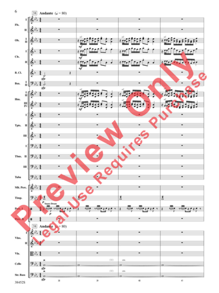 1812 Overture Full Orchestra scores gallery preview page 25