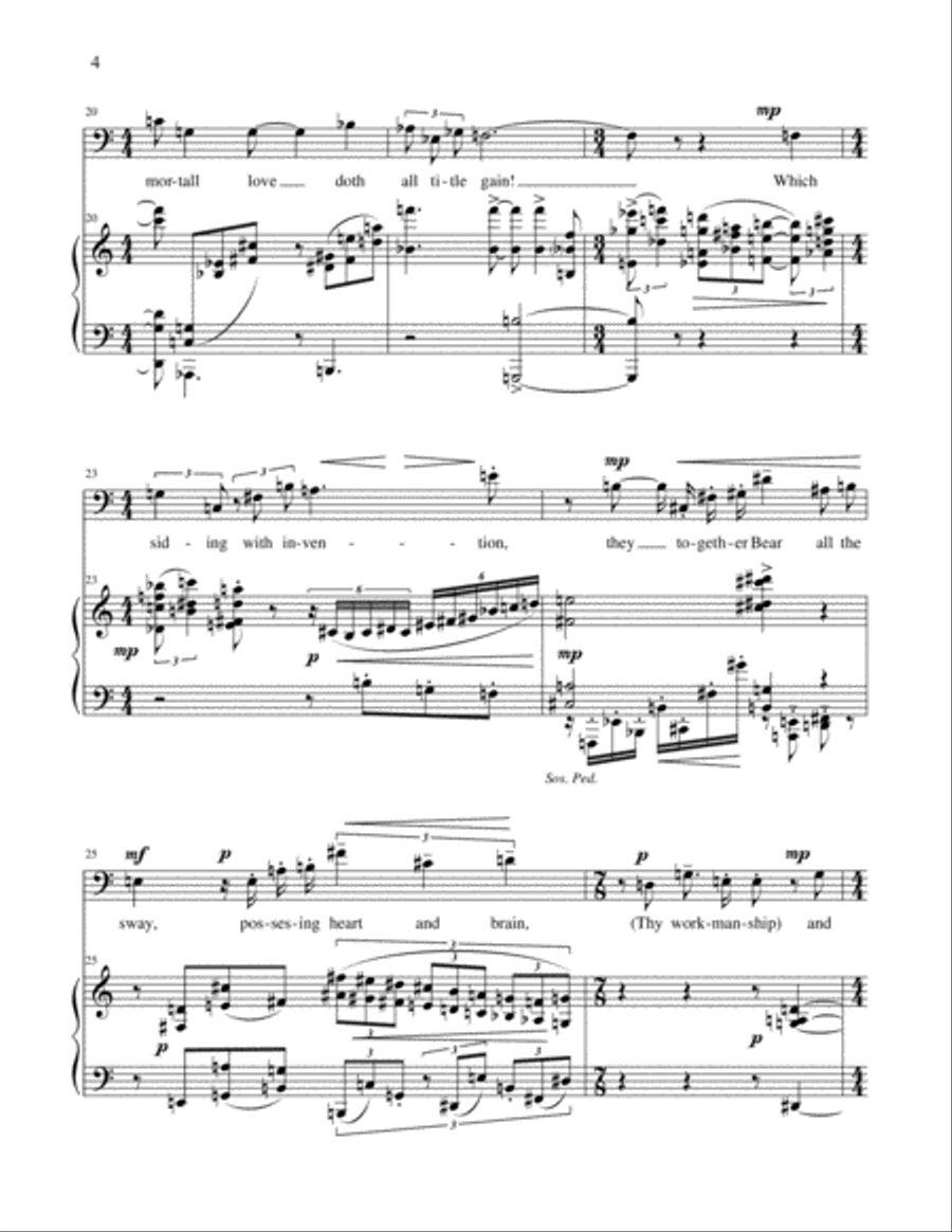[Fennelly] Sacred Songs Book 1 Voice Solo scores gallery preview page 6