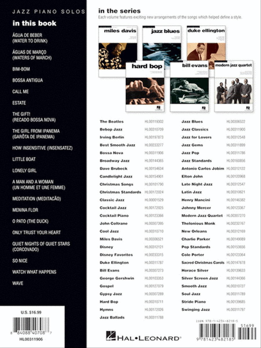 Bossa Nova Piano Solo scores gallery preview page 7