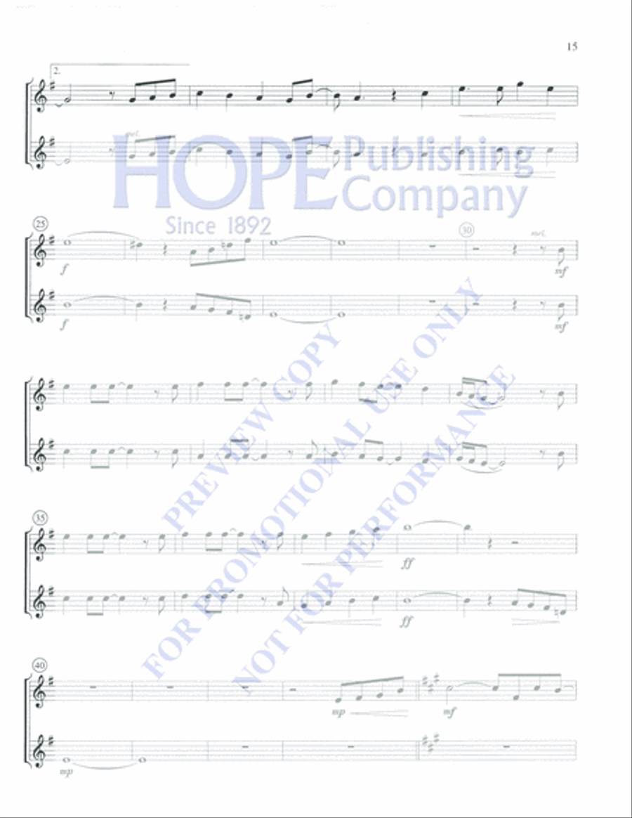 Contemporary Praise Contemporary Praise Piano Accompaniment scores gallery preview page 15