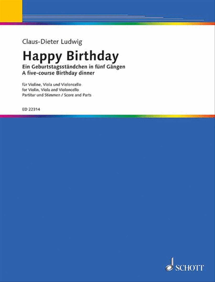 Happy Birthday Happy Birthday String Quartet scores gallery preview page 1