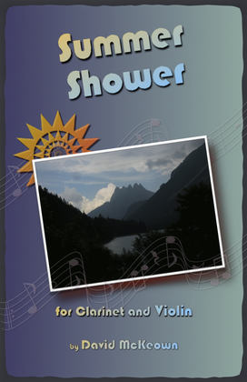 Summer Shower for Clarinet and Violin Duet