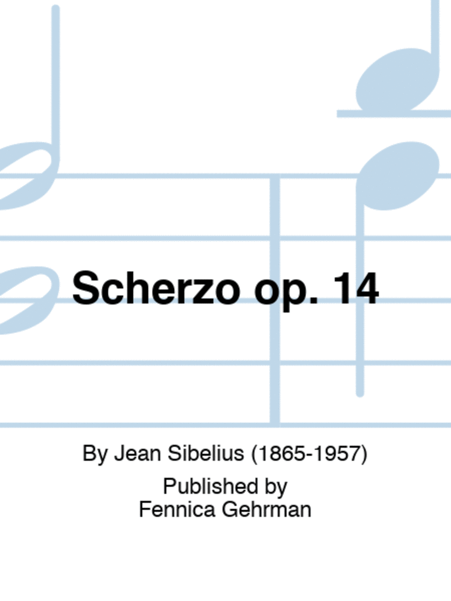 Scherzo op. 14