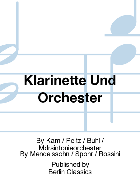 Klarinette Und Orchester