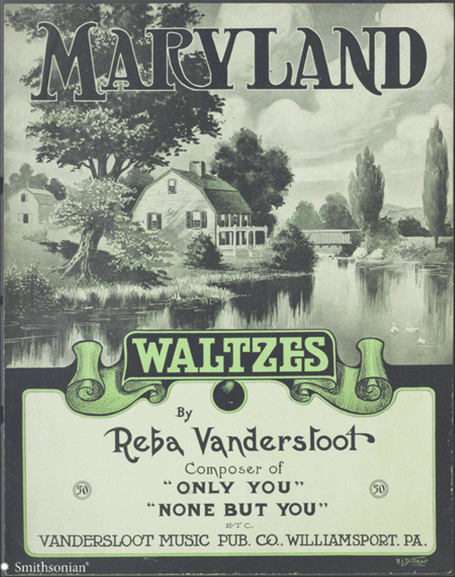 Maryland Maryland Piano Solo scores gallery preview page 1