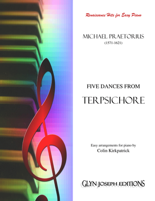 Five Dances from Terpsichore for Easy Piano