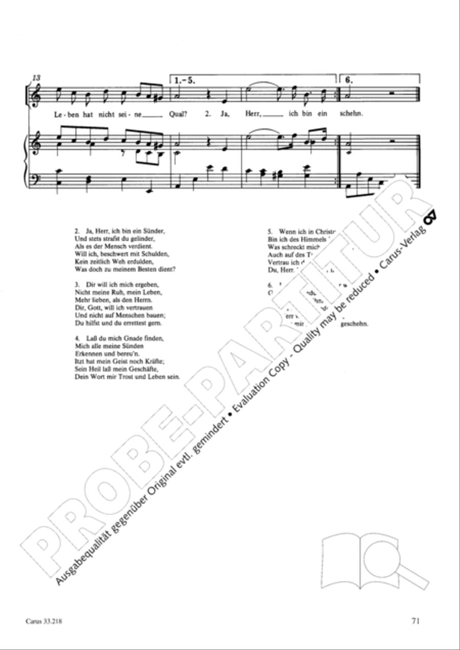 Geistliche Oden und Lieder (Gellert) Collection / Songbook scores gallery preview page 66