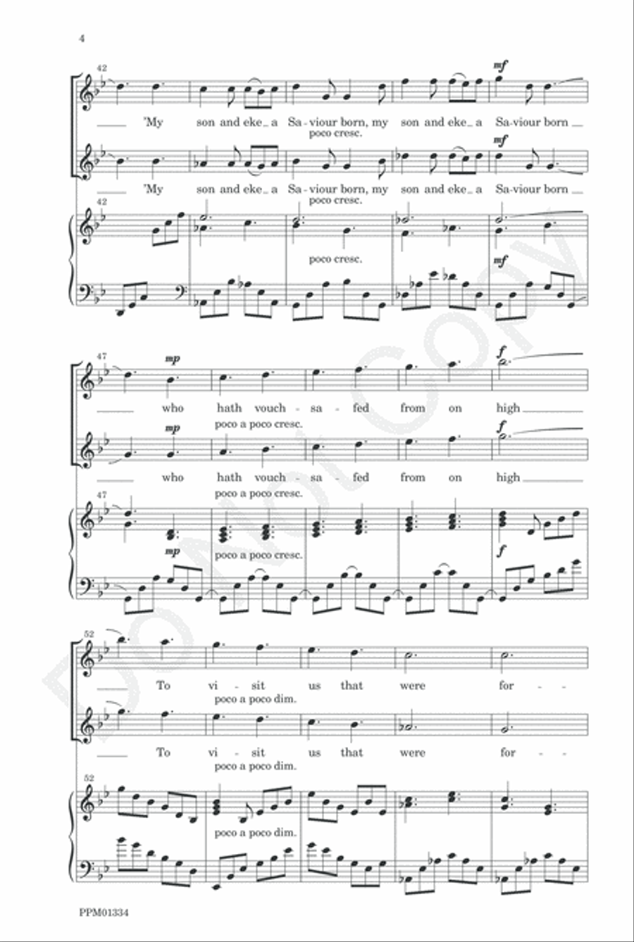 Lute-Book Lullaby Lute-Book Lullaby Women's Choir scores gallery preview page 7