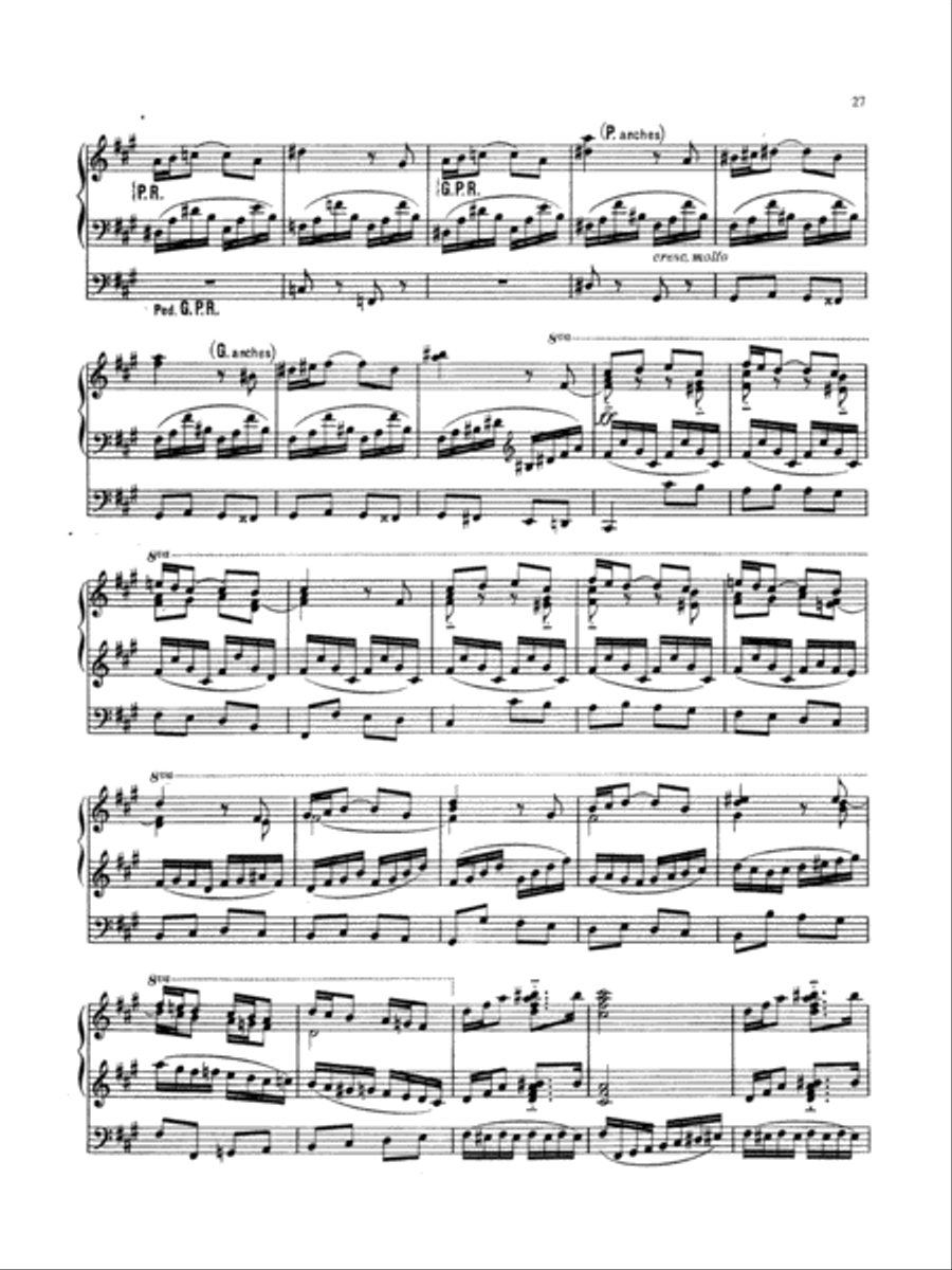 Vierne: Symphony No. 3, Op. 28 Organ scores gallery preview page 3