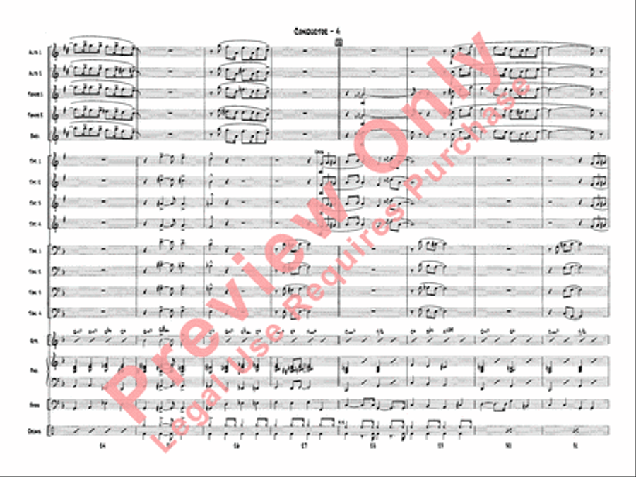 Let It Snow! Let It Snow! Let It Snow! Jazz Ensemble scores gallery preview page 7