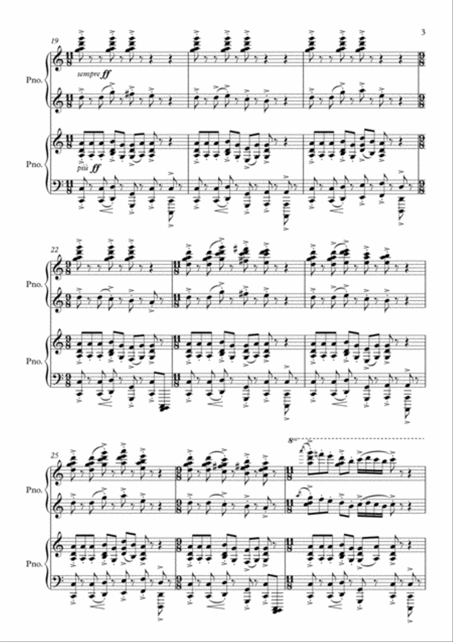 Spartacus Piano scores gallery preview page 4