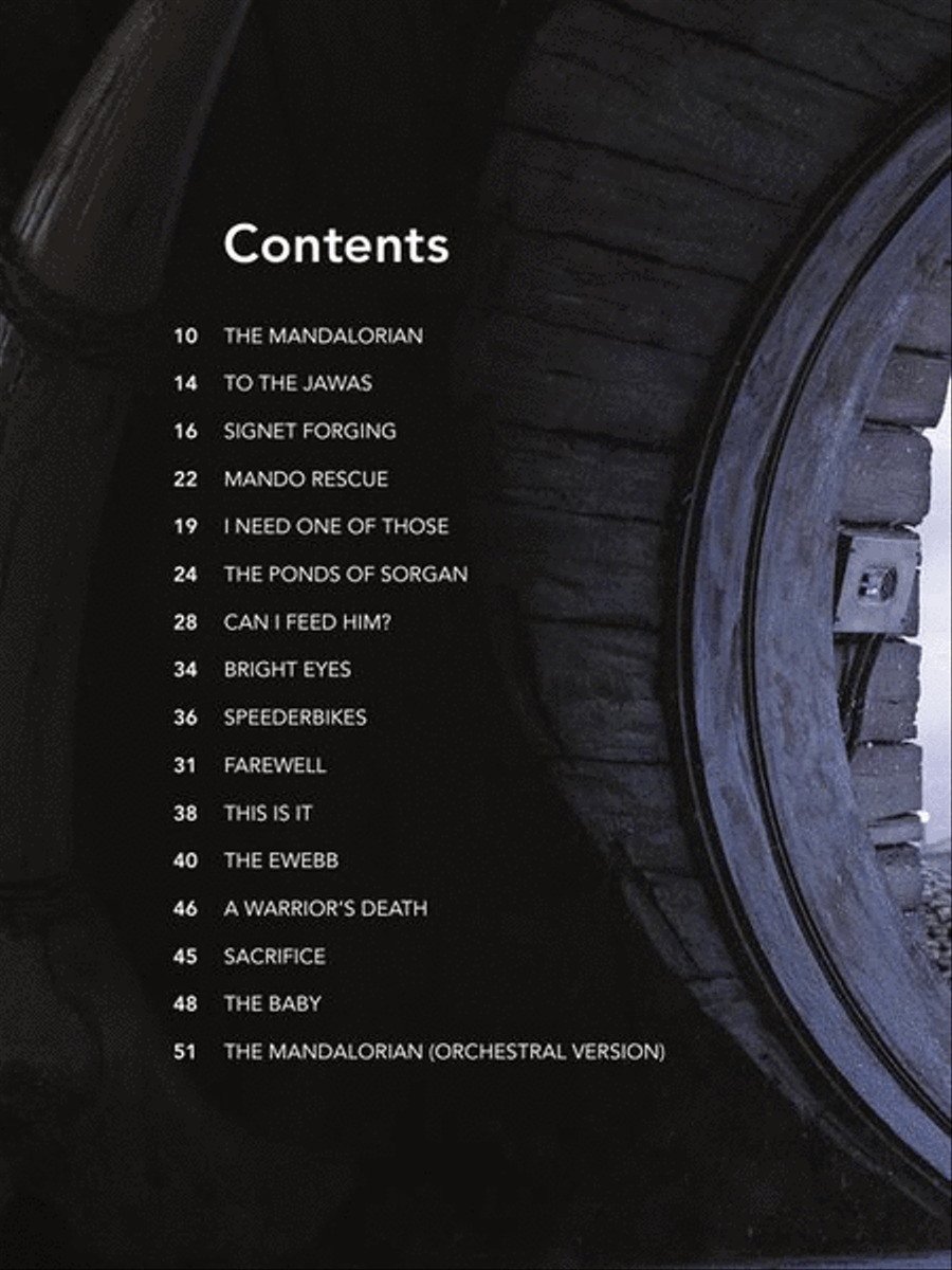 Star Wars: The Mandalorian Piano Solo scores gallery preview page 4