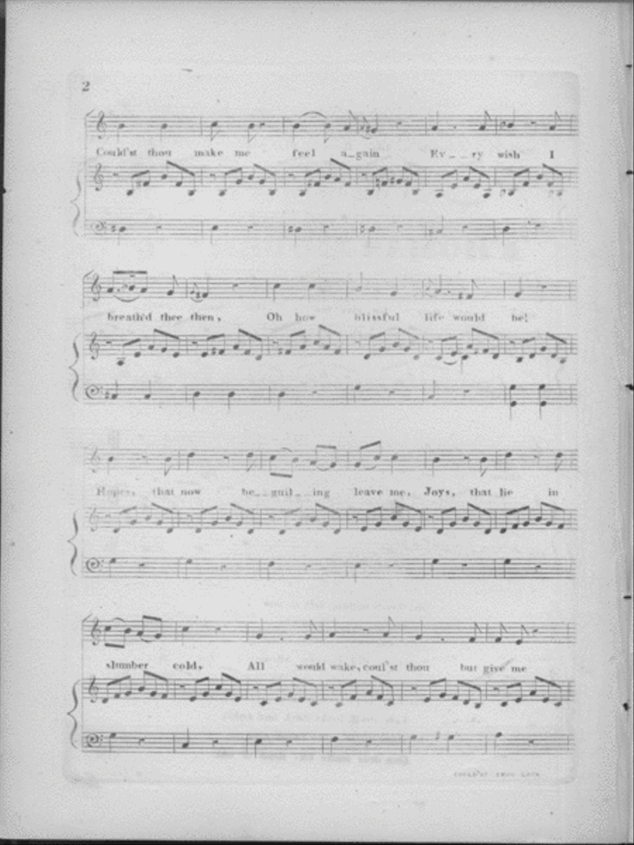 Could'st Thou Look as Dear Voice scores gallery preview page 2