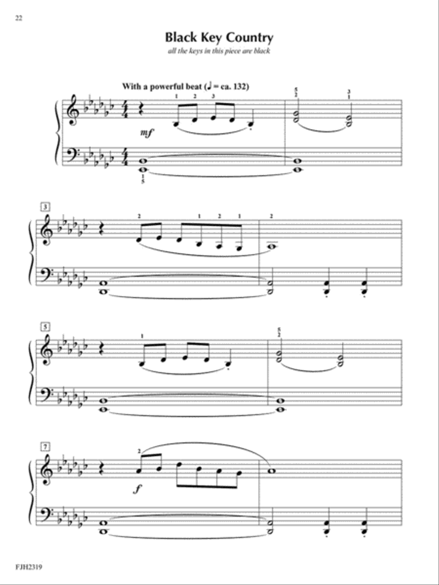 Vignettes, Book 1 Easy Piano scores gallery preview page 3