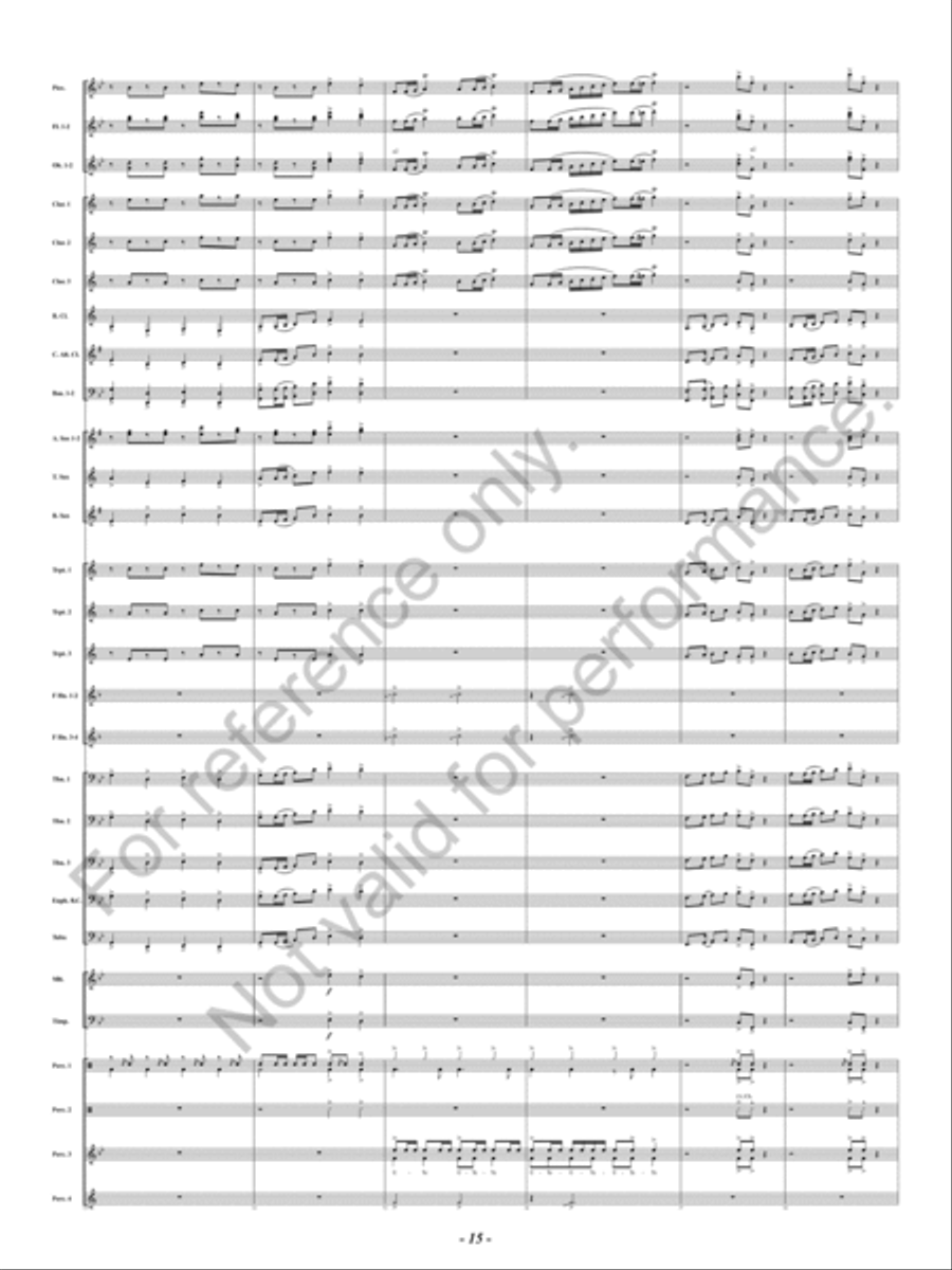The Royal Hawaiian The Royal Hawaiian Concert Band scores gallery preview page 16