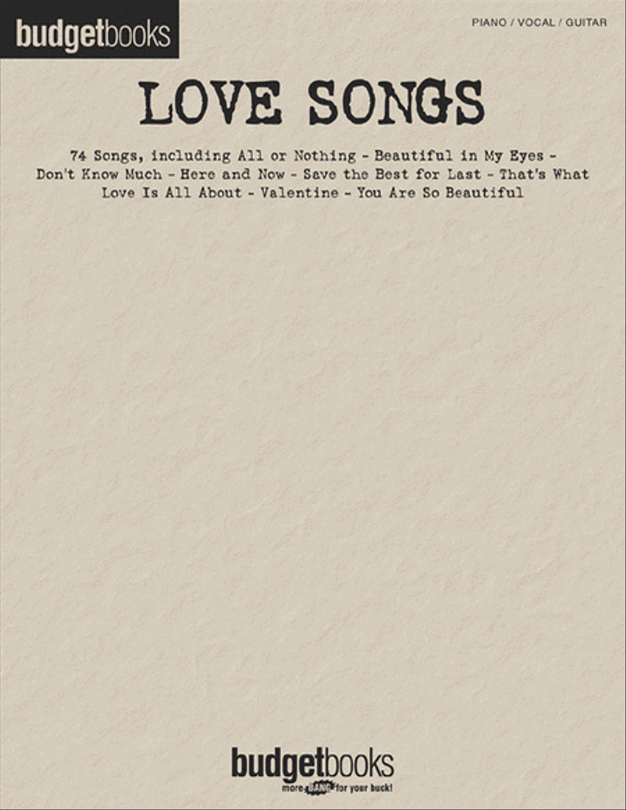 Love Songs