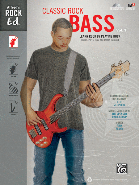 Alfred's Rock Ed. -- Classic Rock Bass, Volume 1 image number null