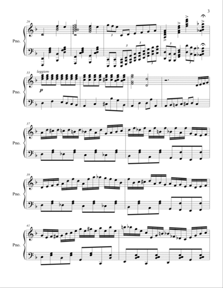 Piano Sonata No.1 Piano Sonata No.1 Piano Solo scores gallery preview page 3