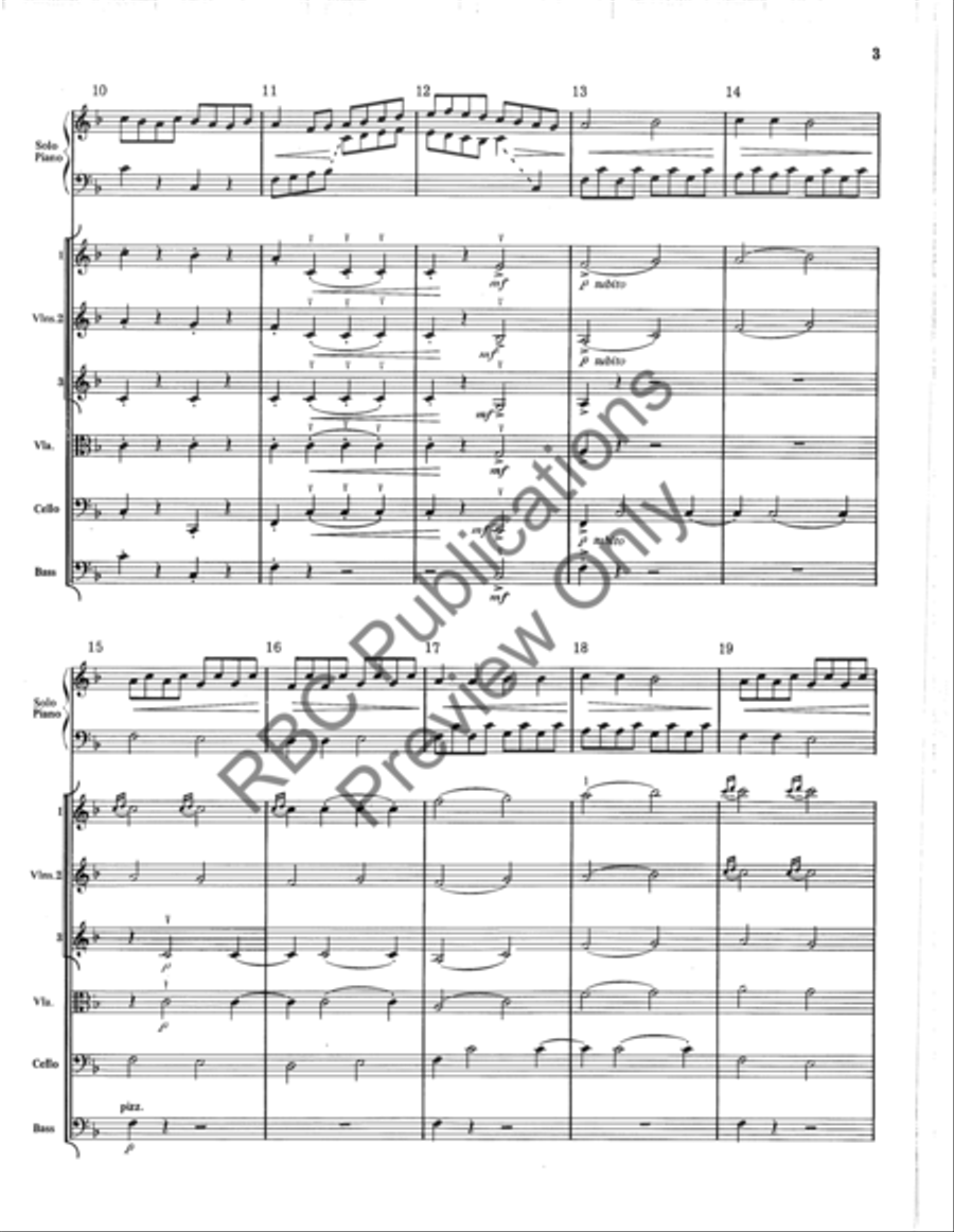 Concertino In D Moll (Score) String Orchestra scores gallery preview page 4