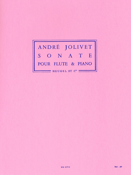 Sonate (flute and Piano)