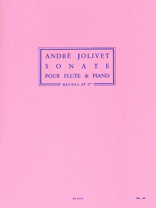 Sonate (flute & Piano)
