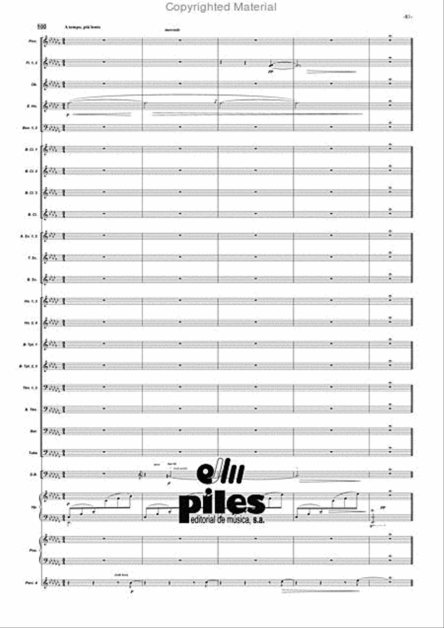 Duende Duende Concert Band scores gallery preview page 82