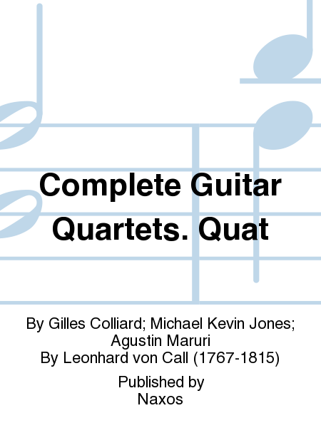 Complete Guitar Quartets. Quat
