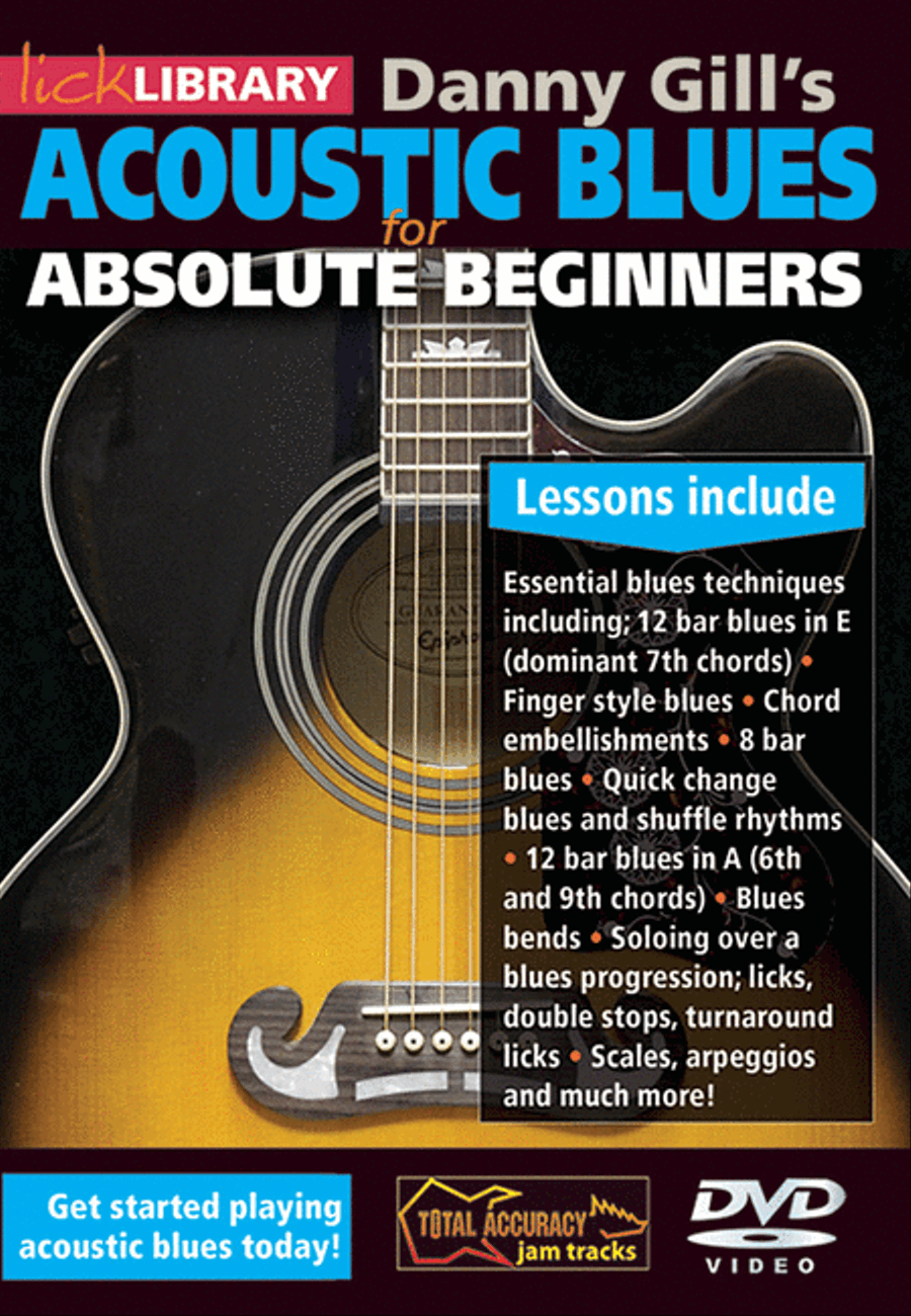 Acoustic Blues for Absolute Beginners Acoustic Guitar scores gallery preview page 1