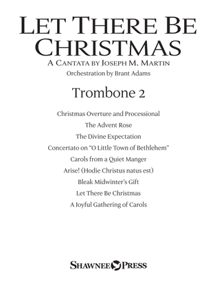 Book cover for Let There Be Christmas Orchestration - Trombone 2