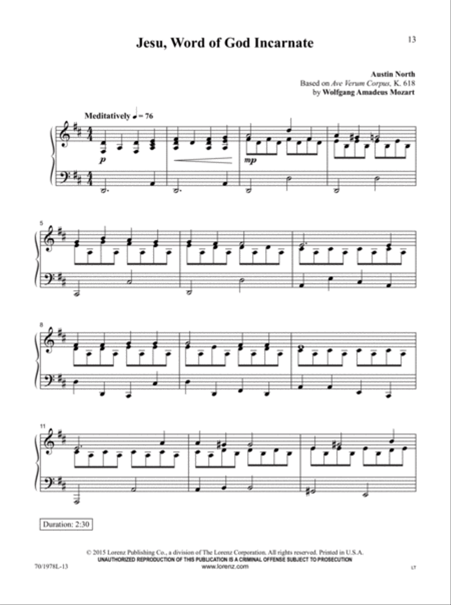 The Church Pianist's Library, Vol. 18 Piano Solo scores gallery preview page 7