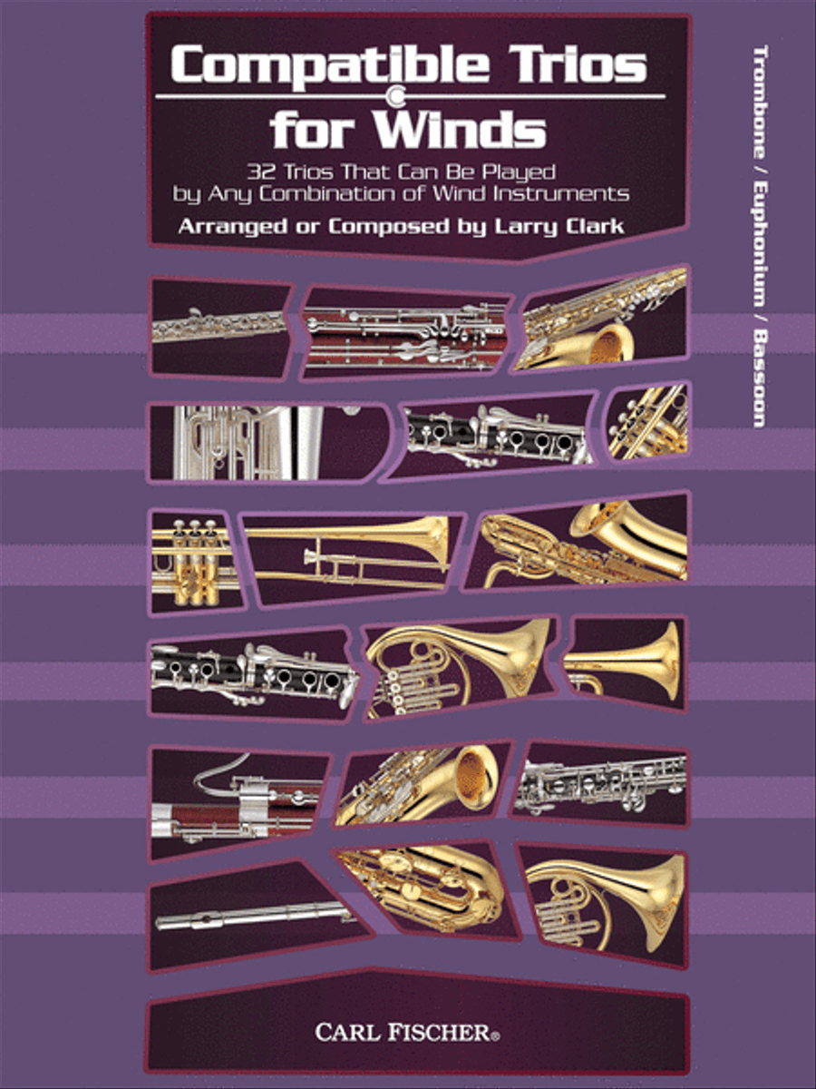 Compatible Trios for Winds Bassoon scores gallery preview page 1