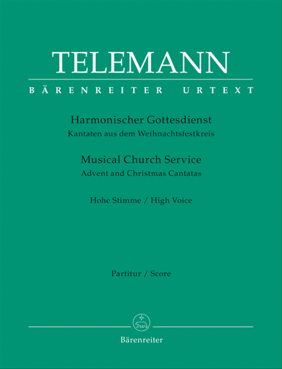 Harmonischer Gottesdienst / Musical Church Service - Volume 1 (score only) High Voice scores gallery preview page 1