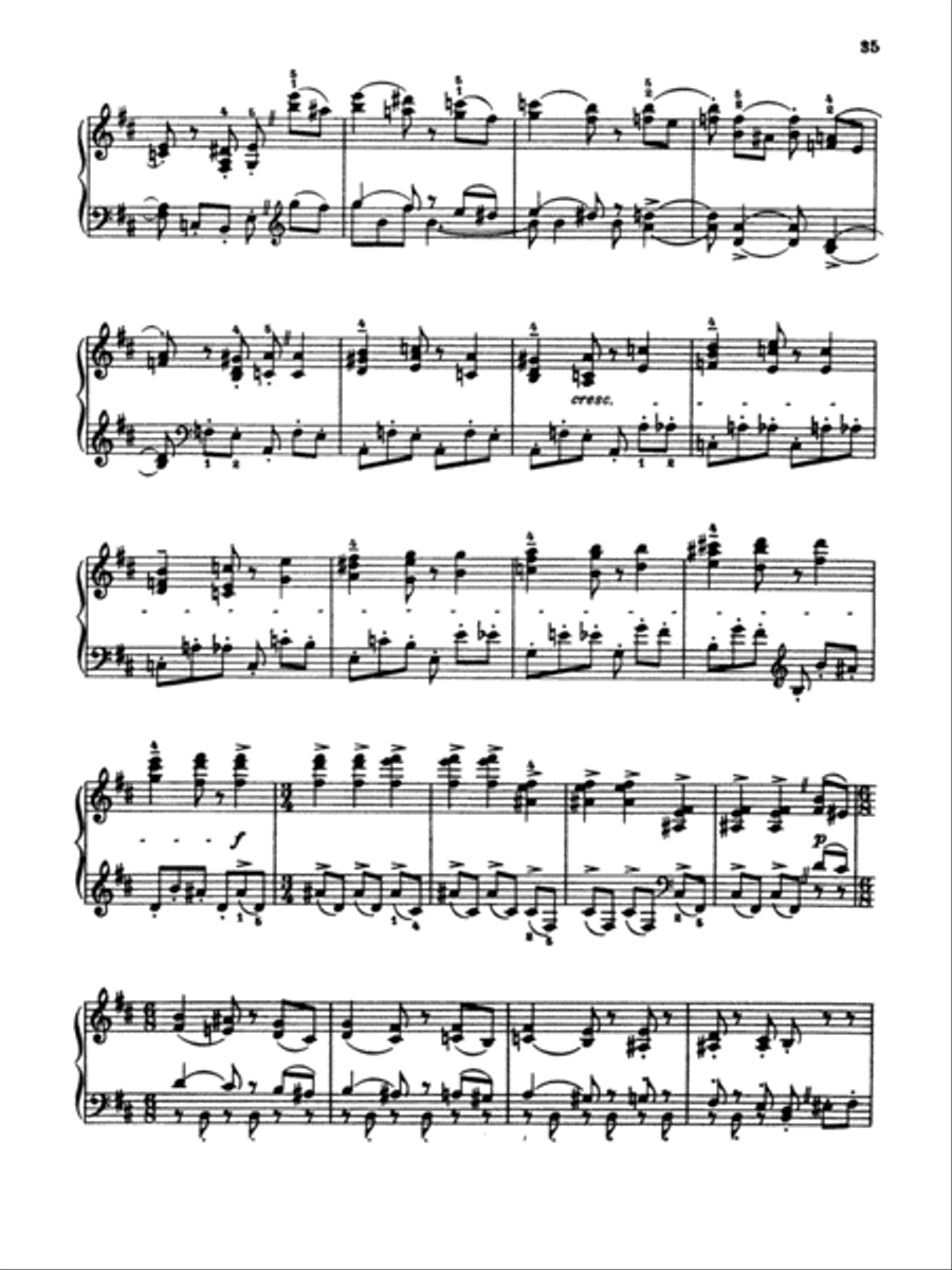 Tchaikovsky: The Seasons, Op. 37A Piano Solo scores gallery preview page 2