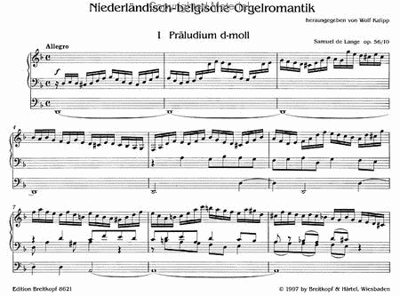 Romantic Organ Music from the Netherlands and Belgium