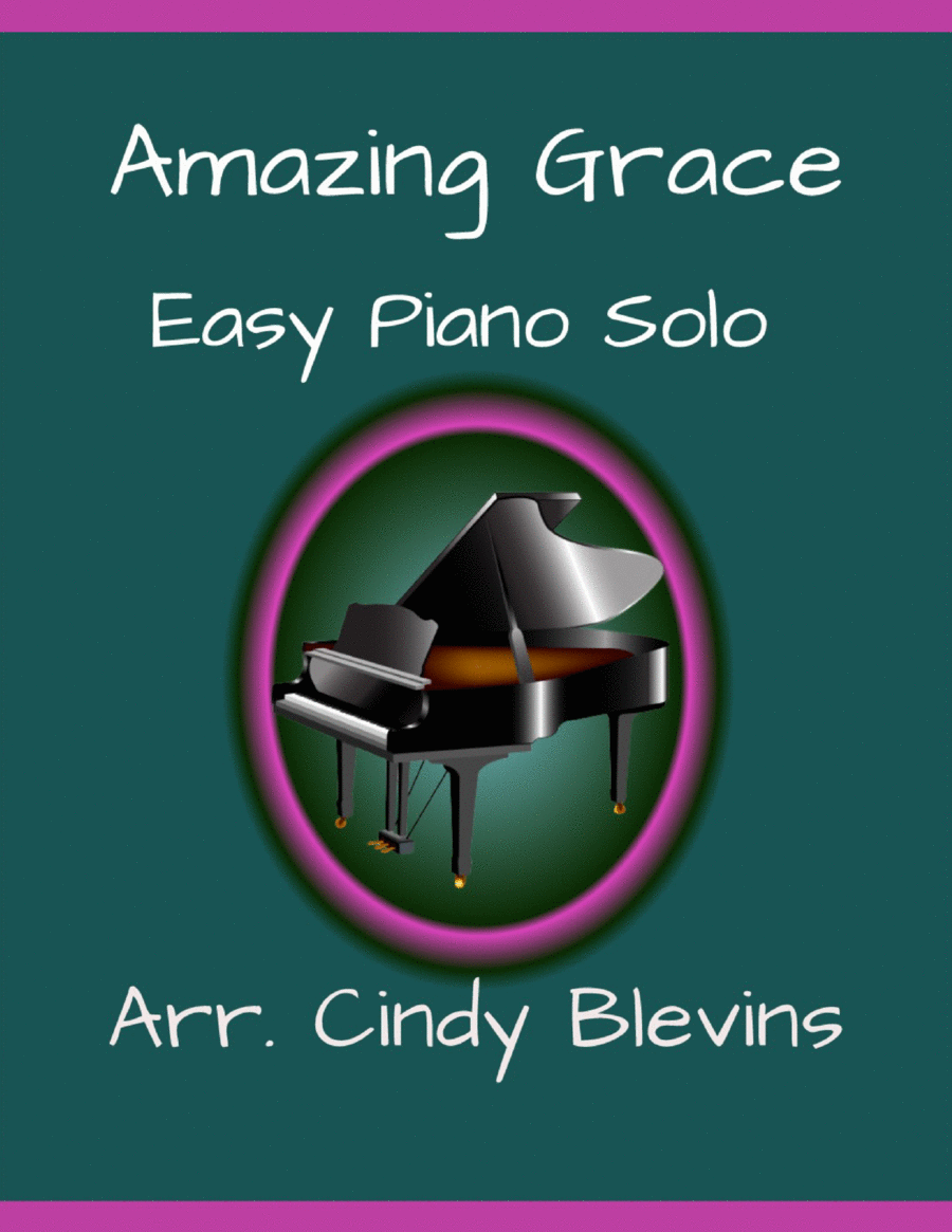 Amazing Grace, Easy Piano Solo image number null