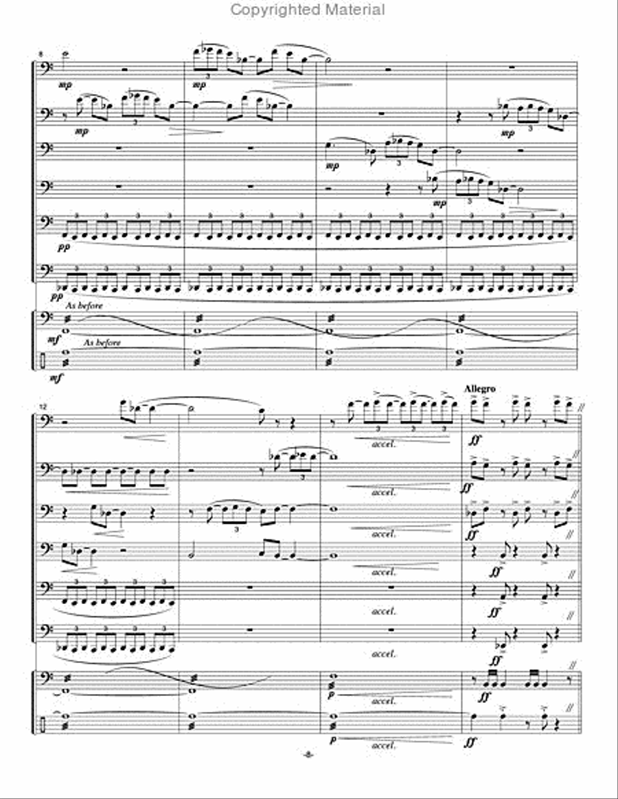 Jason and the Golden Fleece Large Ensemble scores gallery preview page 5