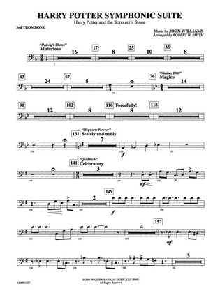 Harry Potter Symphonic Suite: 3rd Trombone