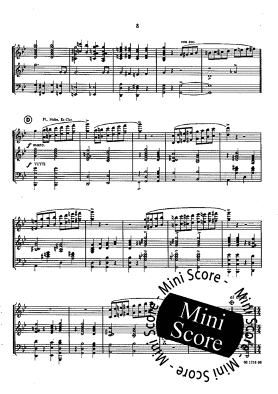 Vaudeville Suite Vaudeville Suite Concert Band scores gallery preview page 16