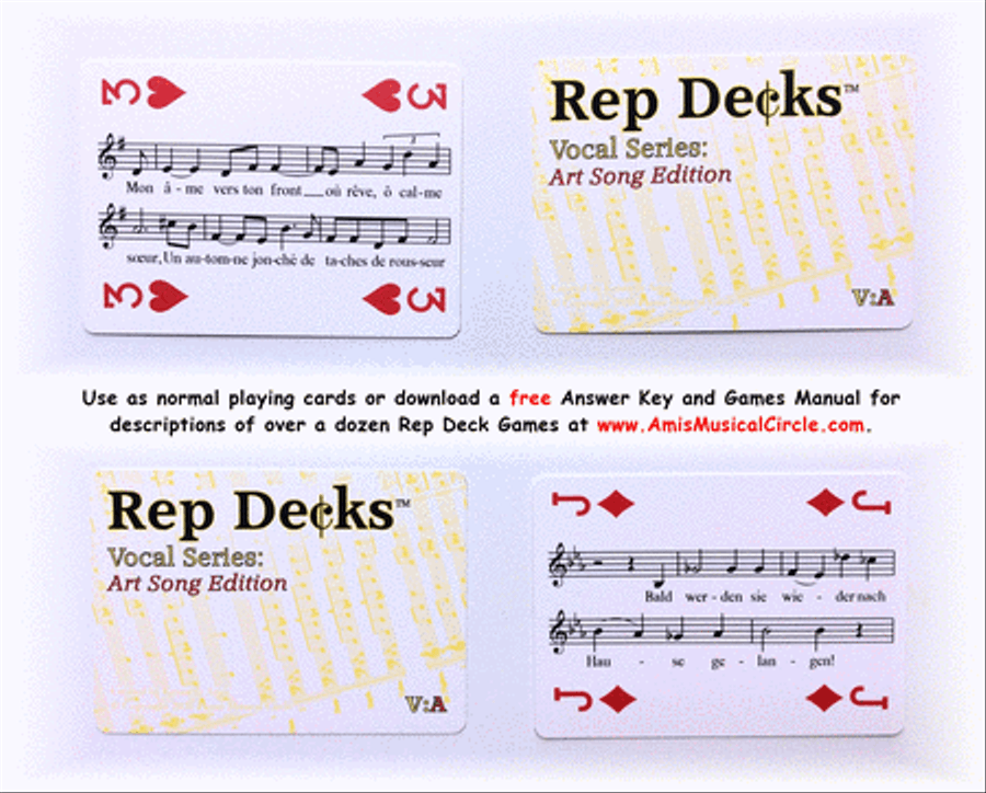 Rep Decks Vocal Series: Art Song Edition Voice Solo scores gallery preview page 3