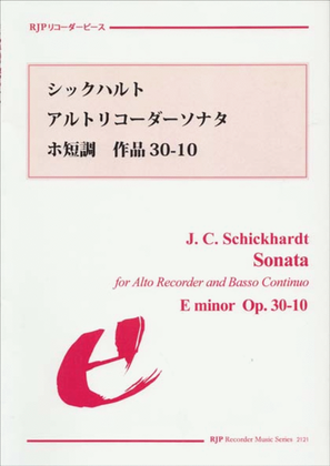 Sonata E minor, Op. 30-10
