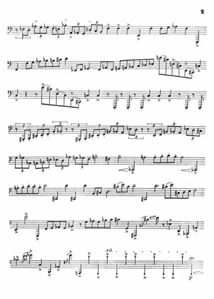 K. Penderecki - Capriccio For Tuba Solo