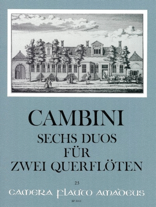 Book cover for 6 Duos op. 11