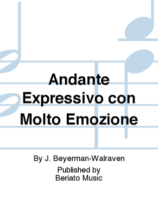 Book cover for Andante Expressivo con Molto Emozione
