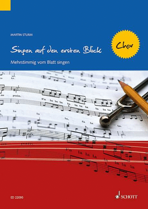 Book cover for Singen Auf Den Ersten Blick - Chor