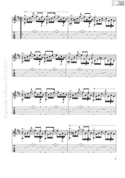 Hotel California (Sheet music for guitar) image number null