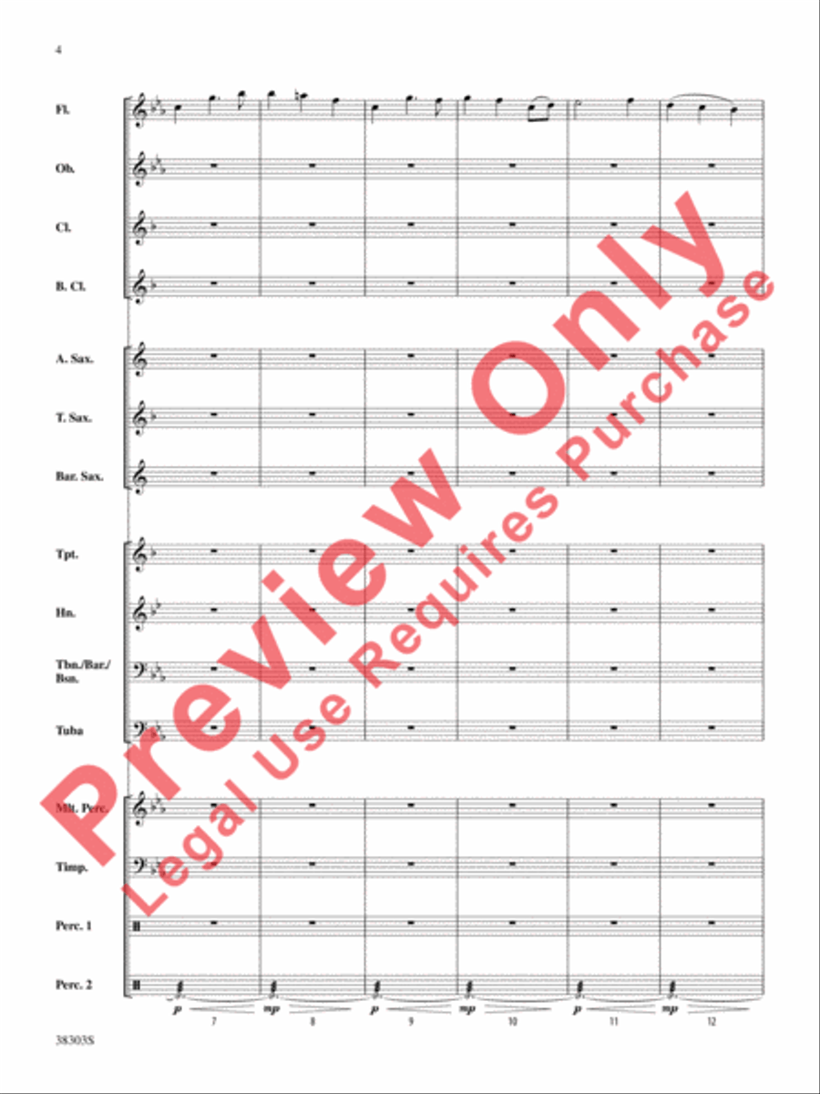 Ghost Ship Concert Band scores gallery preview page 5